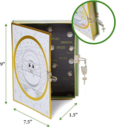 Disney Star Wars Baby Yoda Mandalorian Storage Keepsake Box Craft Kit Activity Set for Kids...