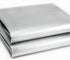 Blackout Drapery Shade Fabric Black and Silver 100 Percent Shading Light Waterproof Sunshade Cloth Light Weight (1Yard)...