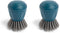 Full Circle Clean Ocean Palm Brush Set - 2-Pack Durable Brushes for Dishes, Pots, and Pans - Ergonomic Grip. Made Out of 100% Recycled Fishing Net...