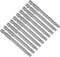 uxcell 10 Pcs H4 Magnetic Hex Head Screwdriver Bits, 1/4 Inch Hex Shank 2.95-inch Length S2 Power Tools...
