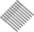 uxcell 10 Pcs H4 Magnetic Hex Head Screwdriver Bits, 1/4 Inch Hex Shank 2.95-inch Length S2 Power Tools...