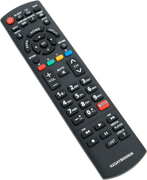 N2QAYB000926 Replace Remote Supports for Panasonic Viera TV TC-42AS630 TC-39AS530 TC-40AS520 TC-39AS530U TC-40AS520U TC-42AS630U TC-50AS530 TC-55A...