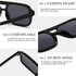 Women Retro Square Sunglasses 70s Vintage Aviator Sunglasses Fashion Men Sun Glasses Classic Aviator Shades...