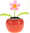 PowerTRC Solar Powered Dancing Flower | Desk, Window, Or Car Decoration Gift Toy | No Batteries Required | Fun Swinging Solar Flower...