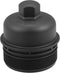 Engine Oil Filter Housing Cover Cap 26351-3C250 for Kia Sedona Borrego 3.8L 2009-2010 Plastic Black...