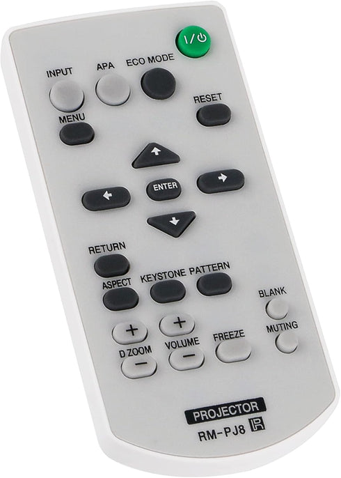 Allimity RM-PJ8 RMPJ8 Replacement Remote Compatible with Sony Data Projector VPL-PXZ10 VPL-DX142 VPL-DX122 VPL-DX102 VPL-DW122 VPL-EW295 VPL-EW255...