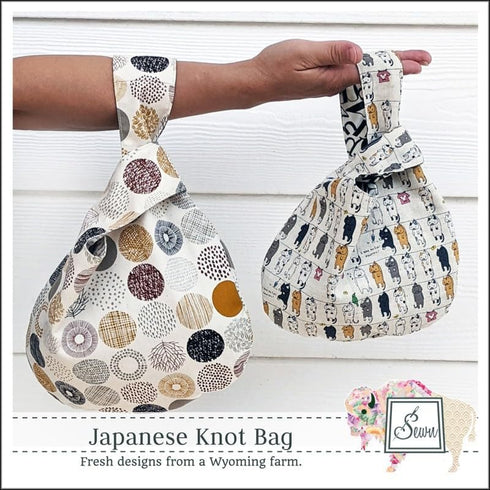 Sewn Wyoming Japanese Knot Bag Pattern, Multi...