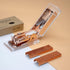 MultiBey Mini Portable Stapler Acrylic Metal Desk Stapler with 26/6 Staples, 18 Sheets Capacity, Small Stapler for Women, Girls, Teenagers (Rose G...