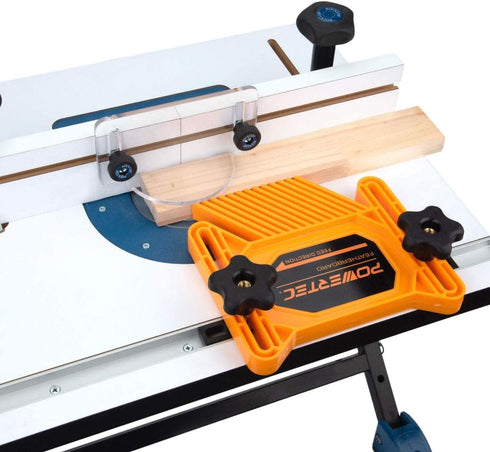 POWERTEC Universal Featherboard for Table Saw, Router Table, Router Fence and Band Saw, Wood working Tools & Accessories To Reduce Kickback and In...