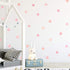 Pink Polka Dot Wall Decals 36pcs Watercolor Dots Wall Sticker for Kids, Baby Girls, Teens, and Nursery Room (6 Sheets) - Each Dot: 2.36 x 2.36 inc...