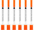 1ml 1cc 29 Gauge x 13mm (1/2") Disposable Lab Supplies, Individual Packing, Pack of 50...