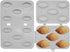 Kofte Meatball Maker Press Mold 5 In 1 Set, 3 Steps Easily To Make Pro Kubba Rollers 3inch X 2inch With Hook Holes...