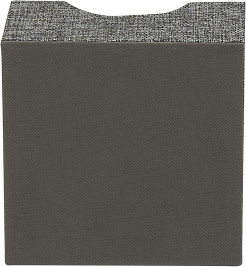 Household Essentials Graphite Small Square Organizer Boxes for Storage | 2pc Set...