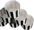 50 Pack Muffin Liners Baking Paper Cups Black and White Stripes Cupcake Liners Elegent Muffins Baking Cups Cupcake Wrappers for Birthday Parties, ...