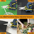 8 Inch Heavy Duty Scissors, Multifunction Shears for Cutting Cable Wires, Cardboard (8-Inch Straight Snips)...