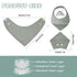 Muslin Baby Drooling Bibs, 10PCS Baby Bandana Drool Bibs, Snap Muslin Cotton Baby Bibs for Girls, Boys, Baby Drool Bibs Anti-Penetration, Strong W...