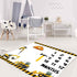 Construction Vehicle Baby Monthly Milestone Blanket, 48x40in Hard Hat Tool Hammer Blanket Soft Flannel for Nursery Newborn Gift Baby Shower,Baby G...