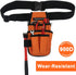 Organizer Tool Belt,Hand Tools Pouches, With Webbing Belt Multi-Purpose for Electrician,Carpenter,Construction,Orange...
