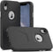 for iPhone XR Case 6.1 inch, 14ft Drop Tested, Shockproof Protection Dual Layer Case for iPhone XR, Black...