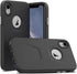 for iPhone XR Case 6.1 inch, 14ft Drop Tested, Shockproof Protection Dual Layer Case for iPhone XR, Black...