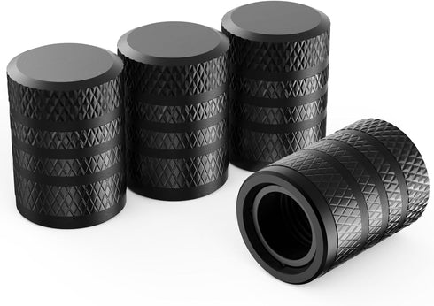 Tire Valve Stem Caps, Black(4 Pack)...