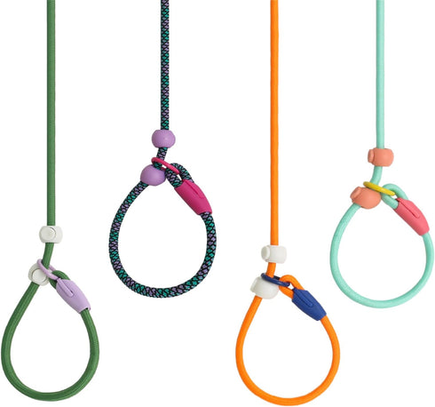 4.9FT Durable Nylon Dog Leash with Comfortable Handle for Walking and Training, pet Leashes Featuring for Medium Dogs Small Puppy (Minty Green)...
