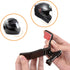 Motorcycle Helmet Chin Mount Kits with Adhesive Curved Pads Compatible with GoPro Hero 12, 11, 10, 9, 8, 7, (2018), 6 5, Hero Black, Session, Xiao...