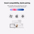 Single Bluetooth Wireless Earbud, Invisible in-Ear Wireless Earbud 12Hrs Playtime Super Long Battery Life, Mini Bluetooth Headset Hands-Free Car H...