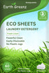 Laundry Detergent Sheets - Fresh Linen - No Plastic Jug (60 Loads) 30 Sheets...