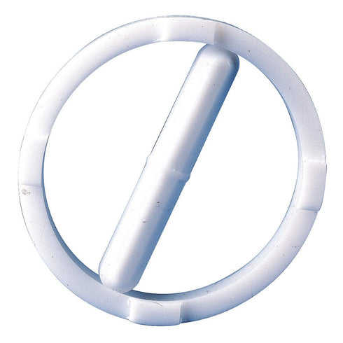 SP Bel-Art Spinring Teflon Magnetic Stirring Bar; 38.1 x 8mm, 44.5mm Ring O.D., White (F37140-0015)...
