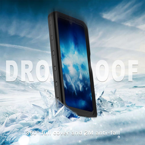 Waterproof Case for Samsung Galaxy A25,IP68 Waterproof Certified Shockproof Dustproof Snowproof Cover Full Body Heavy Duty Protection Fully Sealed...