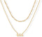 PAVOI 14K Gold Plated Angel Number Pendant Layering Necklace for Women | 999 Lucky Numerology Singapore Chain Necklace...