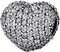 ABAOLA Heart Clip Charm 925 Sterling Silver Spacer Beads fit for Fashion Charms Bracelets...