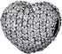 ABAOLA Heart Clip Charm 925 Sterling Silver Spacer Beads fit for Fashion Charms Bracelets...