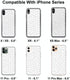 Phone Case Leopard Print - Silver Gray and White Compatible with iPhone 11 Pro Max Charm Accessories Waterproof...
