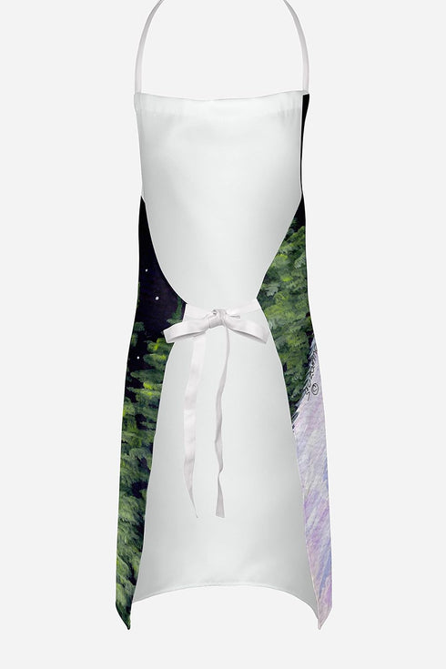 Caroline's Treasures SS8470APRON Starry Night Great Pyrenees Apron Cooking Kitchen Server Baking Crafts Gardening for Adult Women Men, Unisex, Lar...