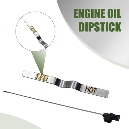 1 Pack Car Engine Oil Level Dipstick, Automotive Transmission Oil Dipstick Accessory, Universal Immersion Measuring Maintenance Tool, Replacement ...