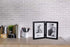 Malden International Designs Black Concept Wood Picture Frame, Double Vertical, 2-5x7, Black...