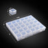 30 Grids Large Diamond Painting Storage, Art Accessories Tools Containers Case Plastic Bead Organizer 5D Embroidery Accessories for DIY Art Craft ...