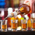Ruckae 12 Pack 2 OZ Shot Glasses Set Clear Shot Glasses Bulk with Heavy Base Bar Cone Glass Shot Cups for Vodka Tequila Whiskey Liquor (Cone Shape...