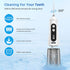 Water flosser,350ml Tank with 4 nozzles,9 Modes,Dental Tools to Remove Plaque and Tartar waterflosser Slate flosser Rechargeable M131 Water flosse...
