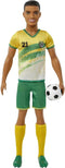 Barbie Careers Ken Fashion Doll & Accessory, Soccer Player with Short Cropped Hair, 21 Uniform, Tall Socks, Cleats & Soccer Ball...