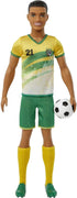 Barbie Careers Ken Fashion Doll & Accessory, Soccer Player with Short Cropped Hair, 21 Uniform, Tall Socks, Cleats & Soccer Ball...