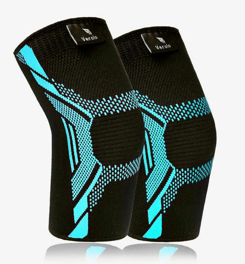 VEROLO Elbow Brace for men | Pack of 2 Compression Arm sleeve Elbow support for Men & Women- Tennis Elbow Brace | Pain Relief, and Elbow Sleeve we...