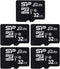 Silicon Power Elite 32GB 5-Pack MicroSD Card with Adapter...