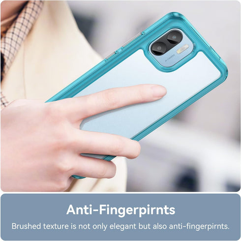for Redmi A1/A2 phone case, lightweight and high transparency shock absorption protection, TPU material for comfortable touch, screen camera lens ...