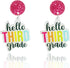 Fun Teacher Earrings Back to School Grade Earrings Pencil Drop Dangle Earring for Teachers First Day of School Earrings Teachers Appreciation Day ...