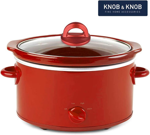 Universal Pot Lid Red Knob Compatible with Crockpot Lids, Pan Lid Replacement Handle, Heat Resistant Pot Knob for Glass, Steel Lids, Easy Grip Lid...