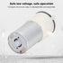 Electric Air Pump,DC Diaphragm Vacuum Pump with 90 Degree Angle Air Ports,DC 6/12/24V Micro Air Pressure Pump, Low Noise Air Pump Micro Vacuum Pum...