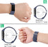 Wepro Band Compatible with Fitbit Charge 4 Bands for Women Men, Compatible with Fitbit Charge 3 Bands, Waterproof Breathable Holes Sport Strap for...